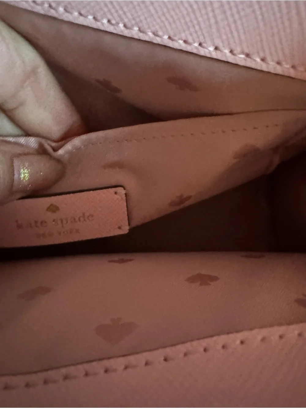 Kate Spade Pink Leather Chain Shoulder Bag - Picture 7 of 8